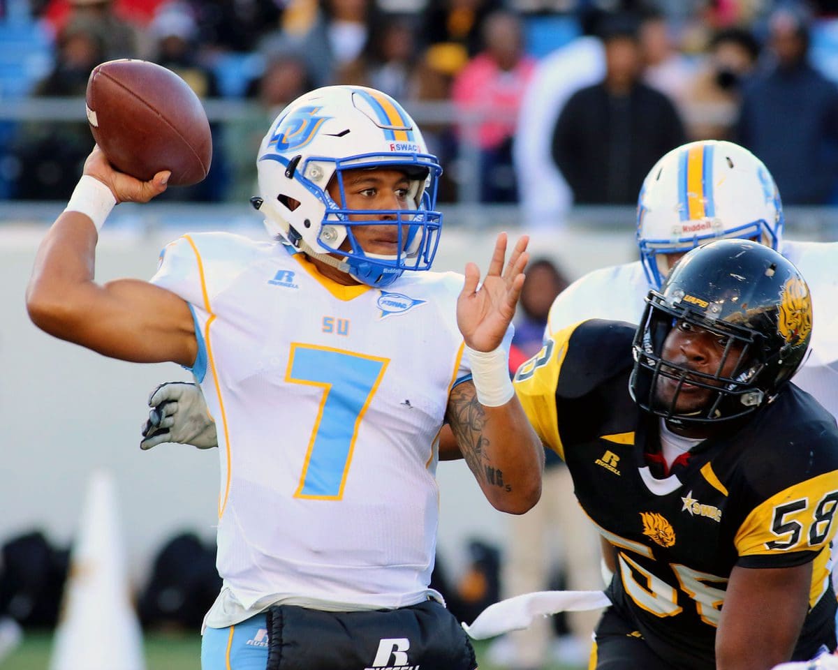 Southern Beats Arkansas – Pine Bluff 47-40