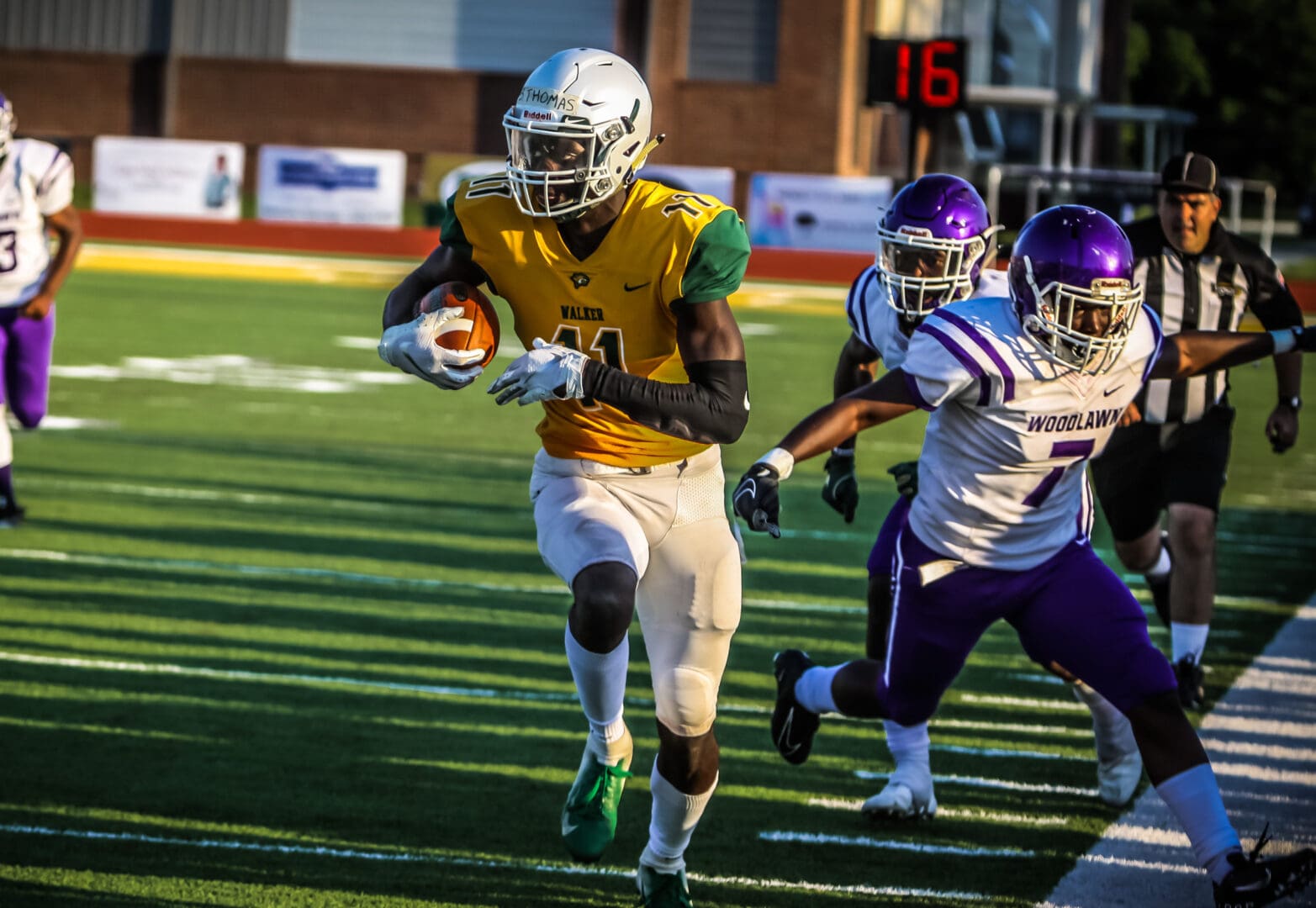 Walker vs Woodlawn Spring Scrimmage