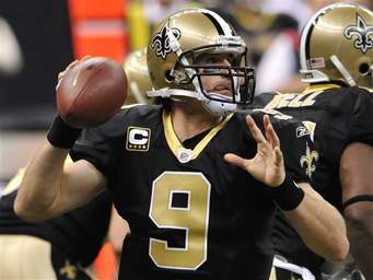 SAINTS WIN ANOTHER AND BREES BREAKS RECORDS