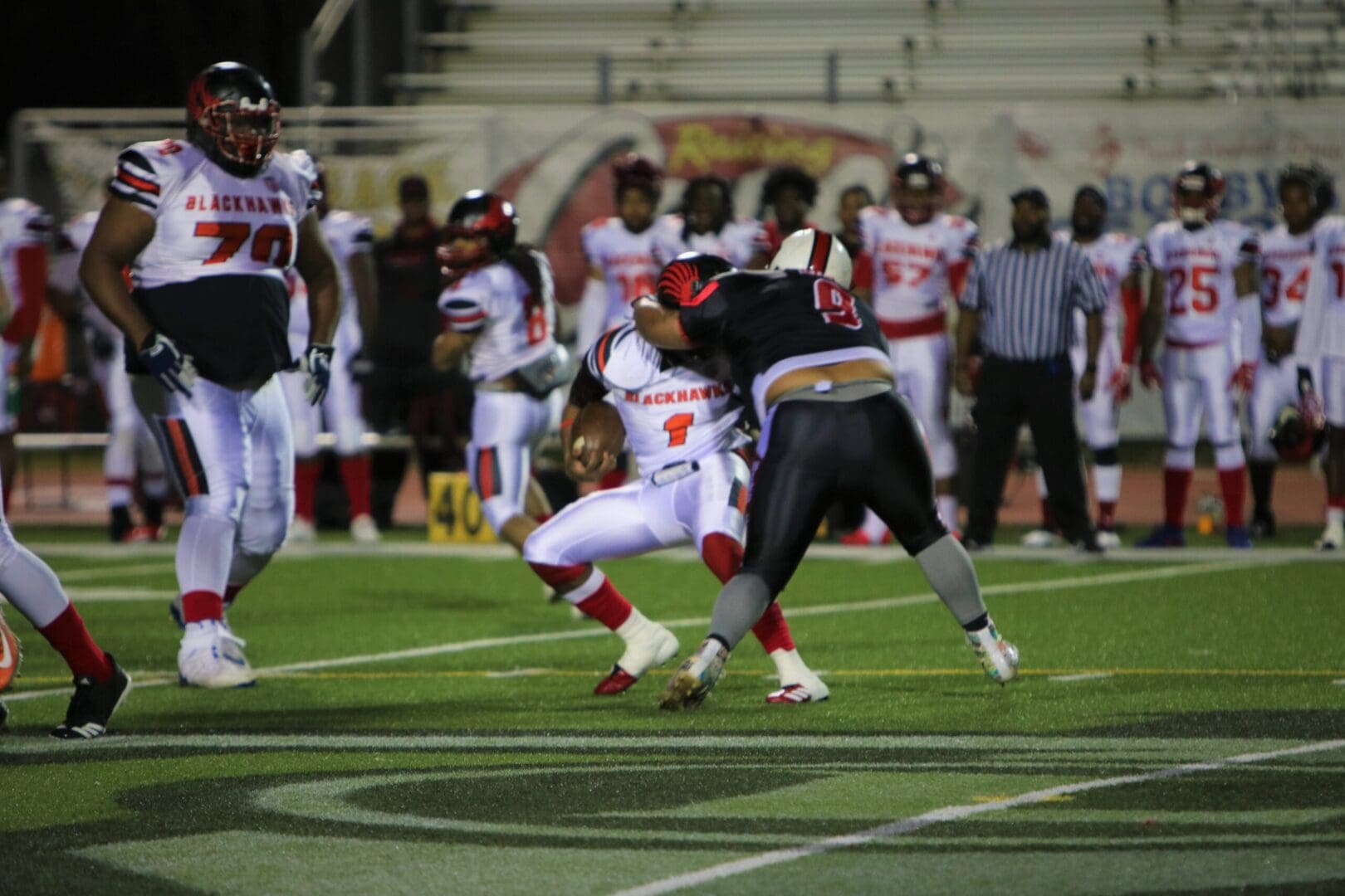Bayou Lacombe Sputters on Offense and Fall to The Alabama Blackhawks 30-2