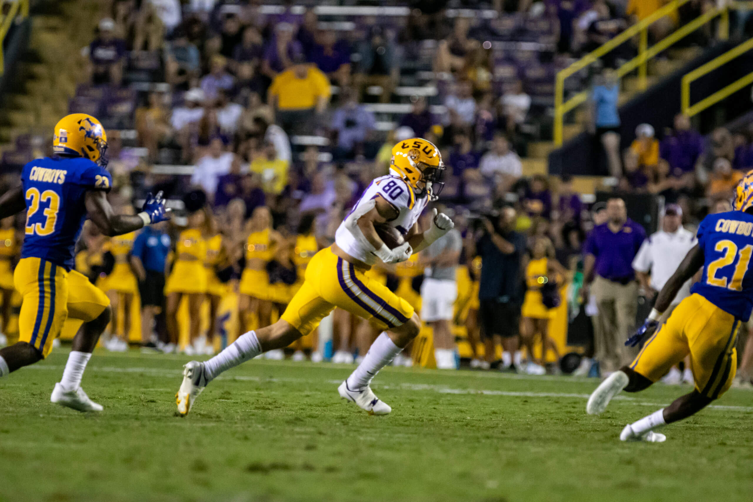 LSU Players Jack Bech, Mike Jones Jr., And BJ Ojulari Speak At SEC Media Days