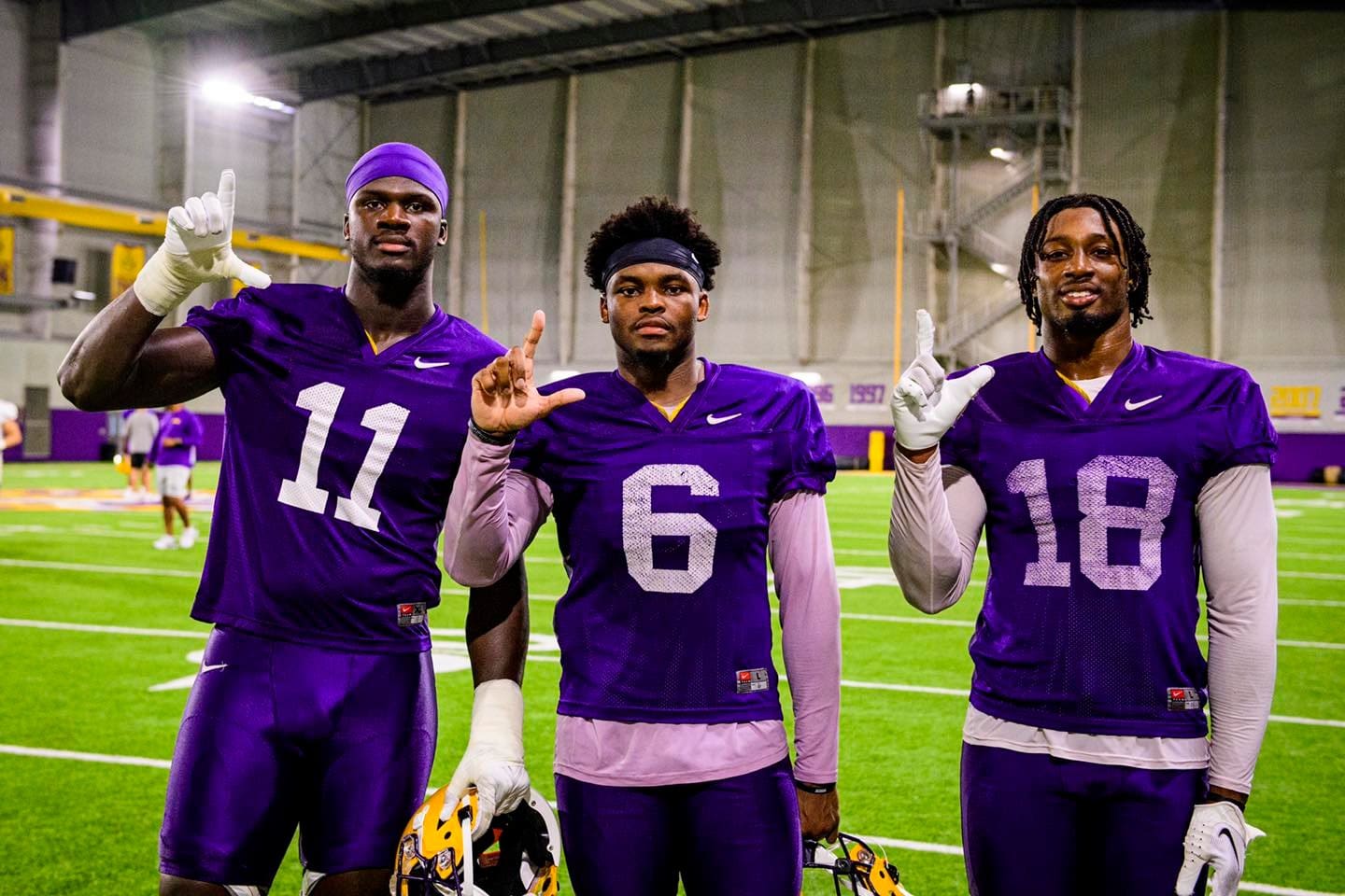 BJ Ojulari, Ali Gaye, and Mike Jones Jr. Named LSU Team Captains