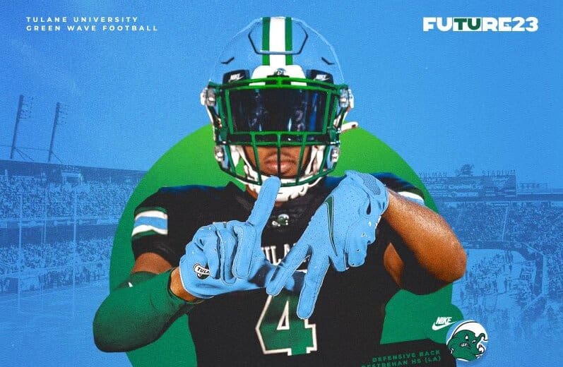 Destrehan High School’s Standout Second Generation Athlete Jai Eugene Jr. Commits To Tulane