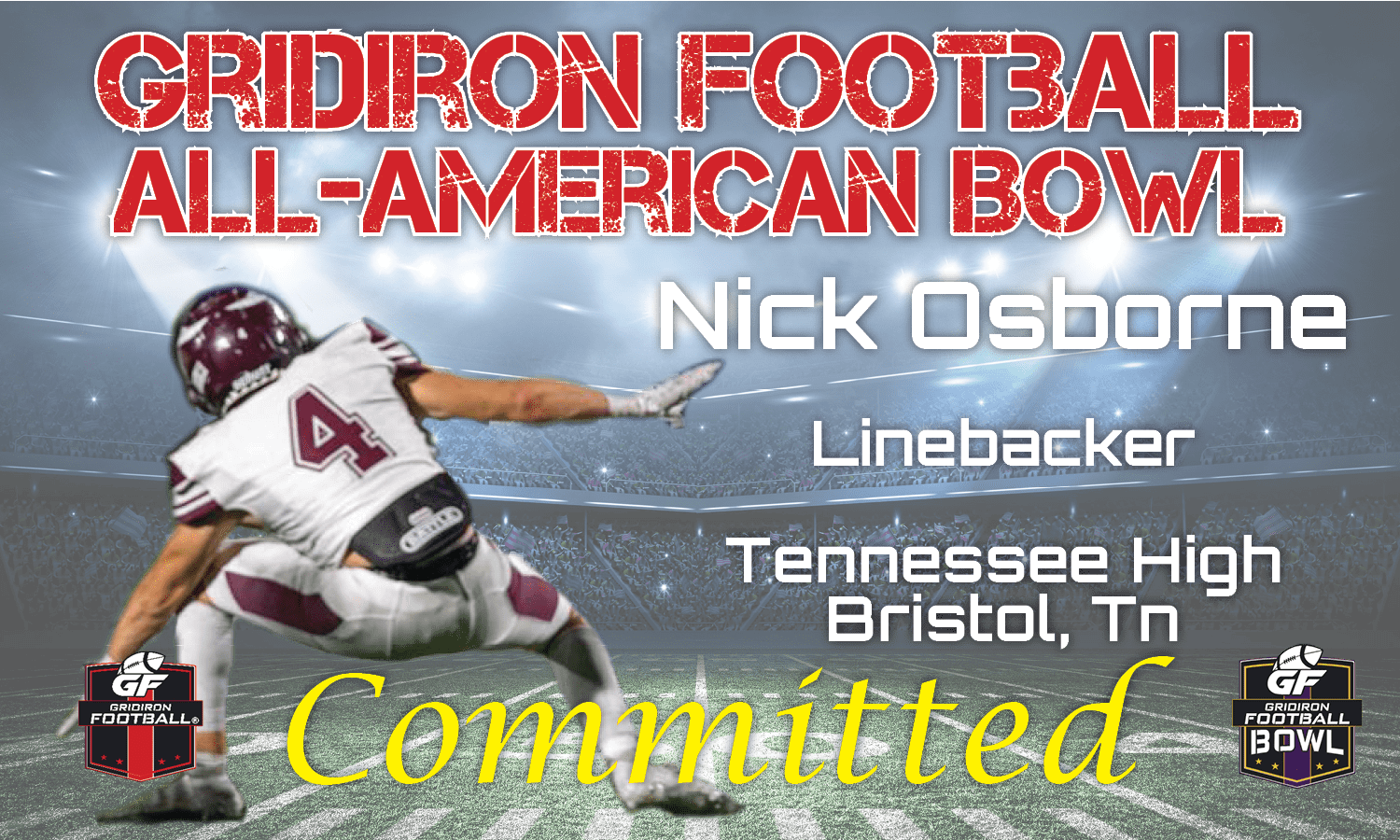 GF All-American Bowl Commit: Nick Osborne