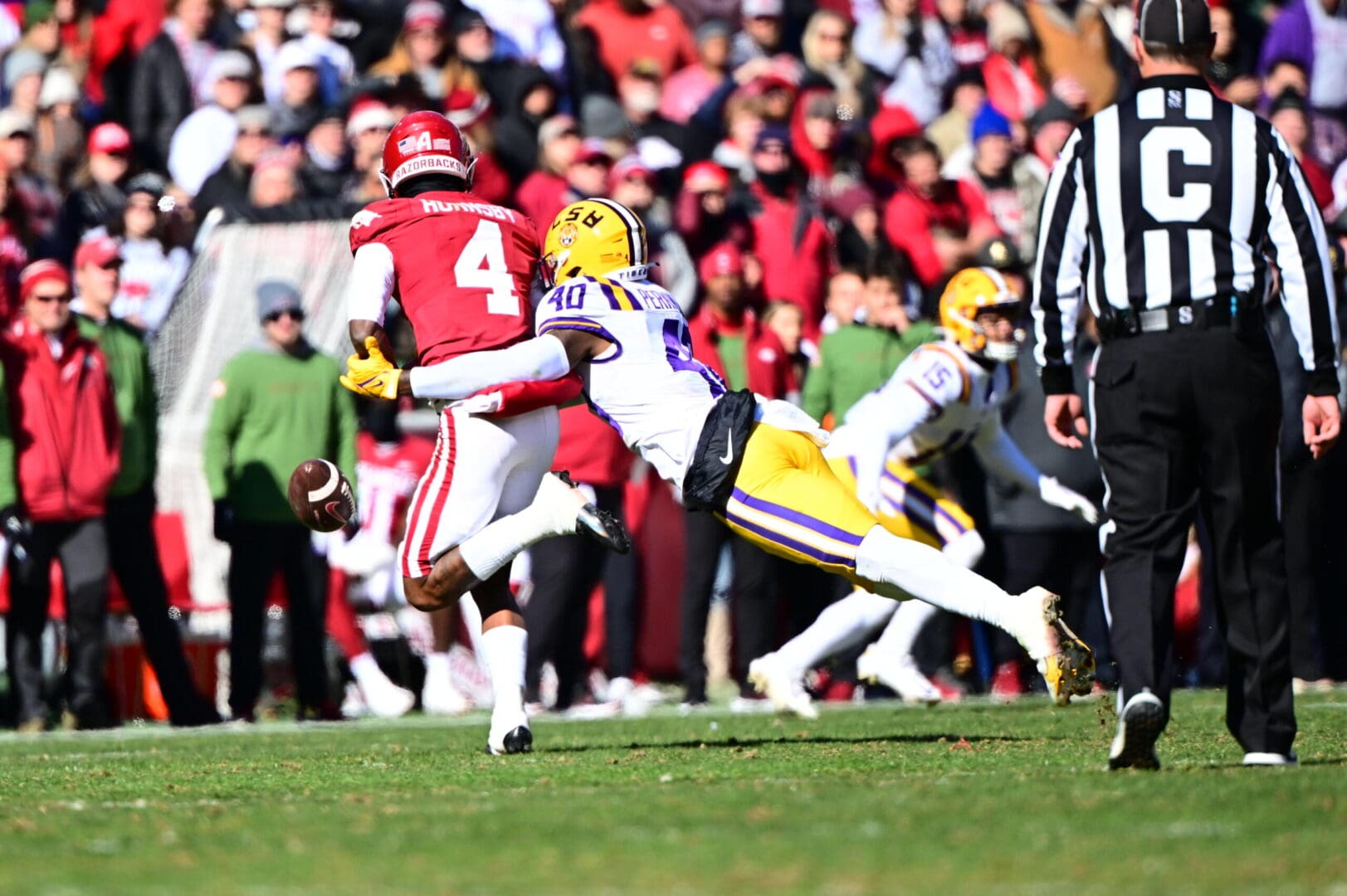 Harold Perkins’ Monstrous “Flu Game” Performance Carries LSU To 13-10 Win Over Arkansas