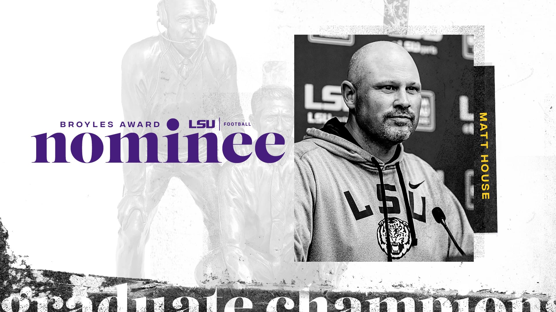 LSU Defensive Coordinator Matt House Nominated For Broyles Award