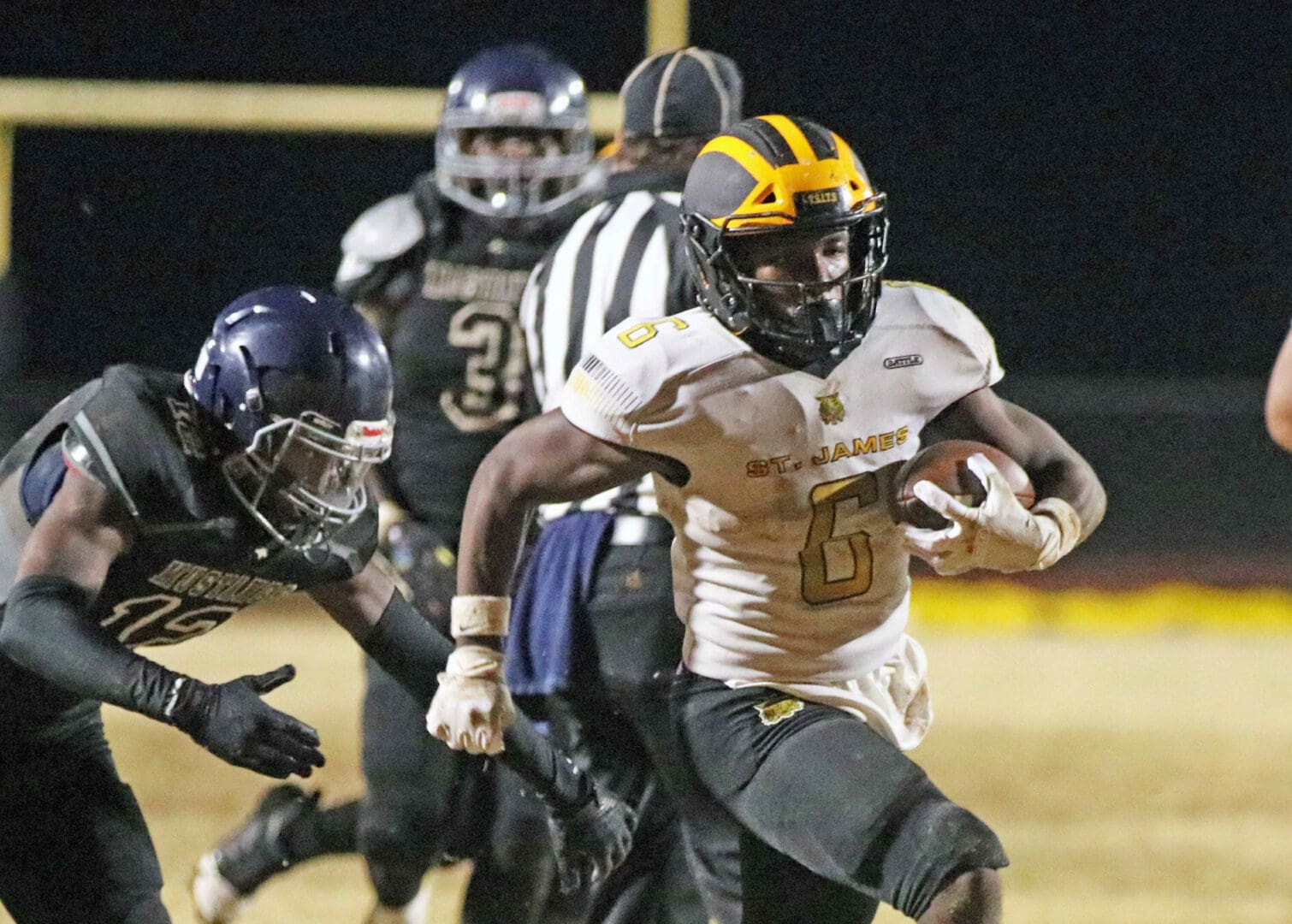 Kaden Williams Powers The St. James Wildcats Past The Avoyelles Mustangs 48-24 To The Division III (Non-Select) Semifinals