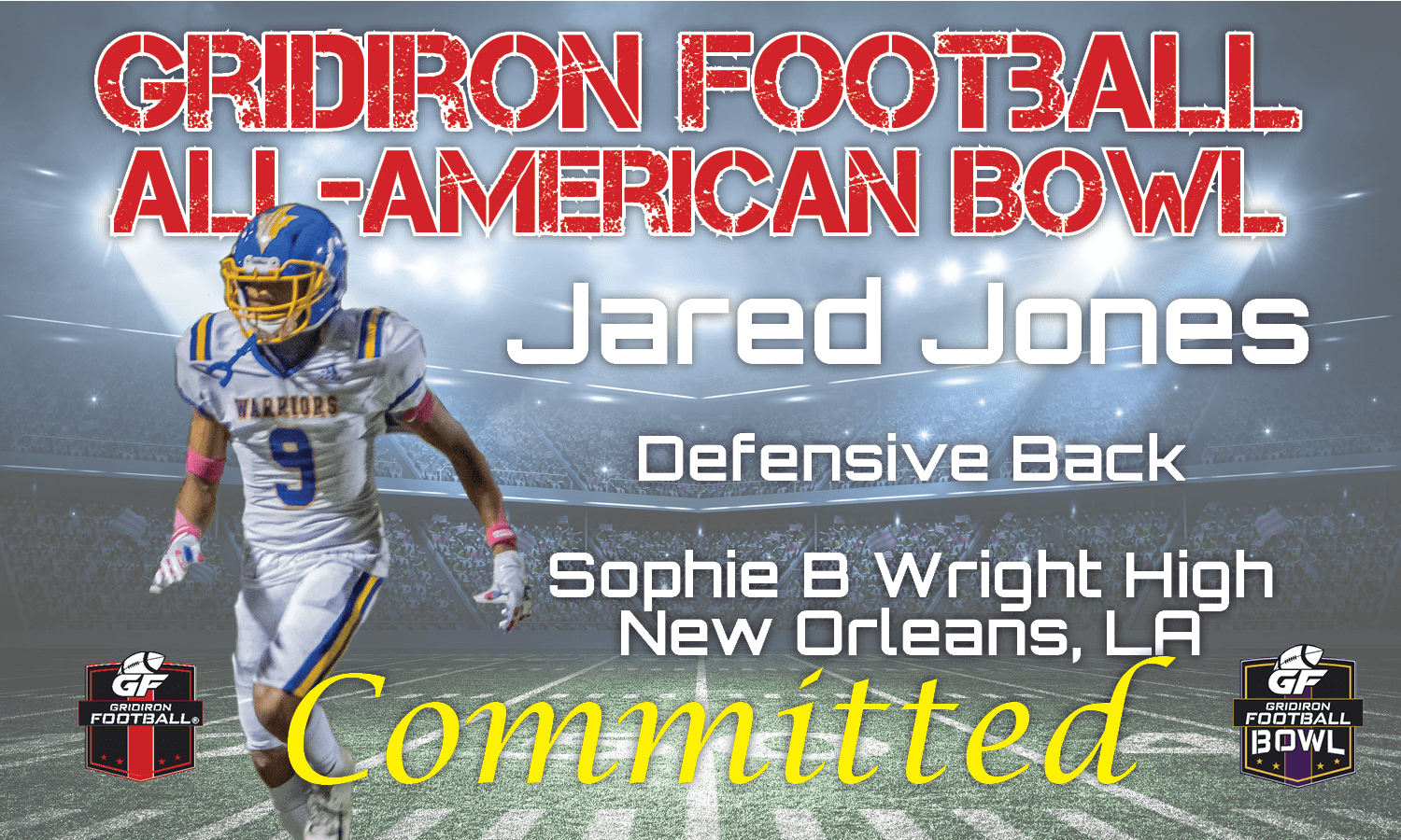 GF All-American Bowl Commit: Jared Jones