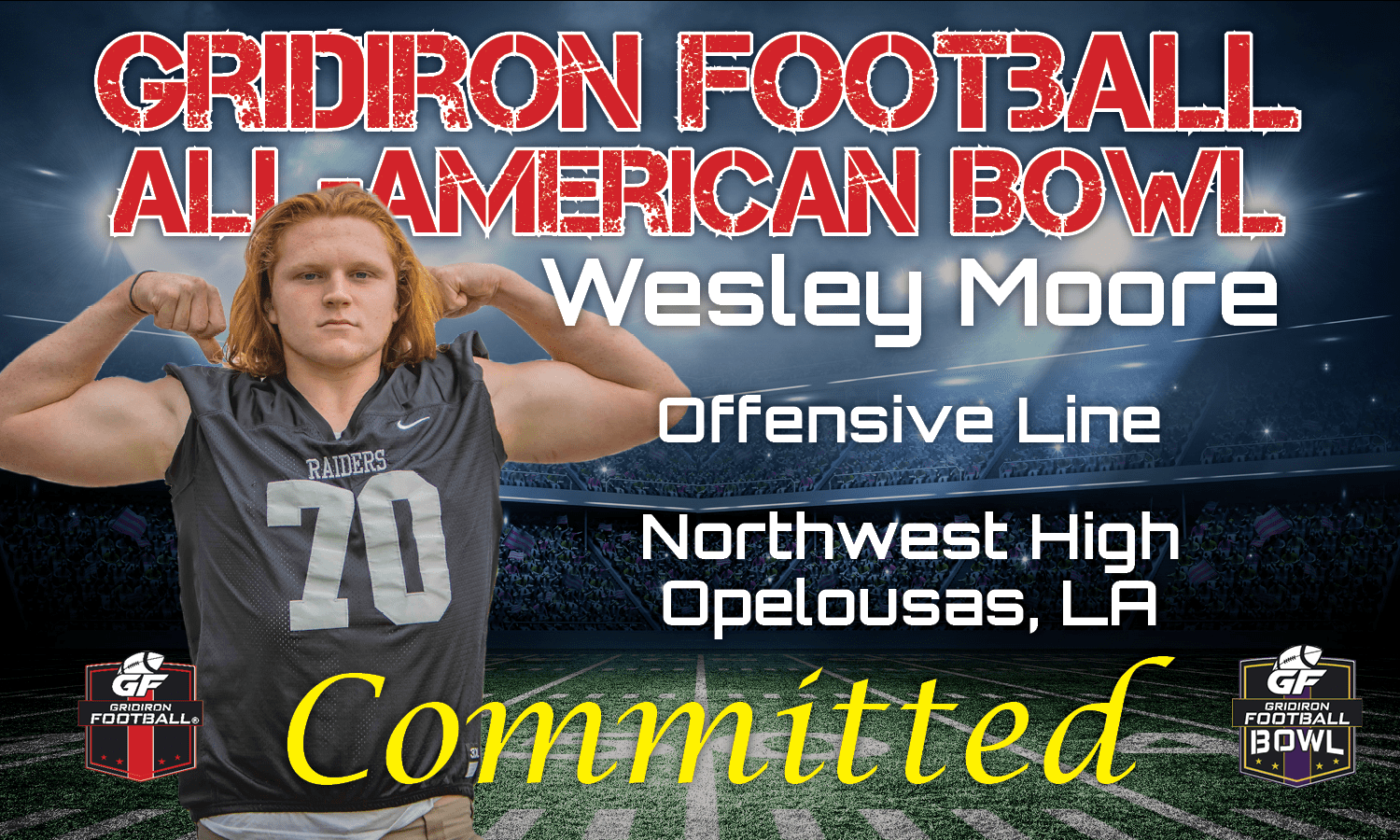 GF All-American Bowl Commit: Wesley Moore