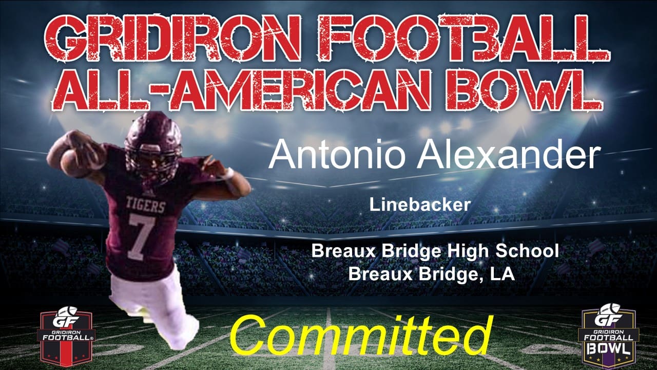 GF All-American Bowl Commit: Antonio Alexander