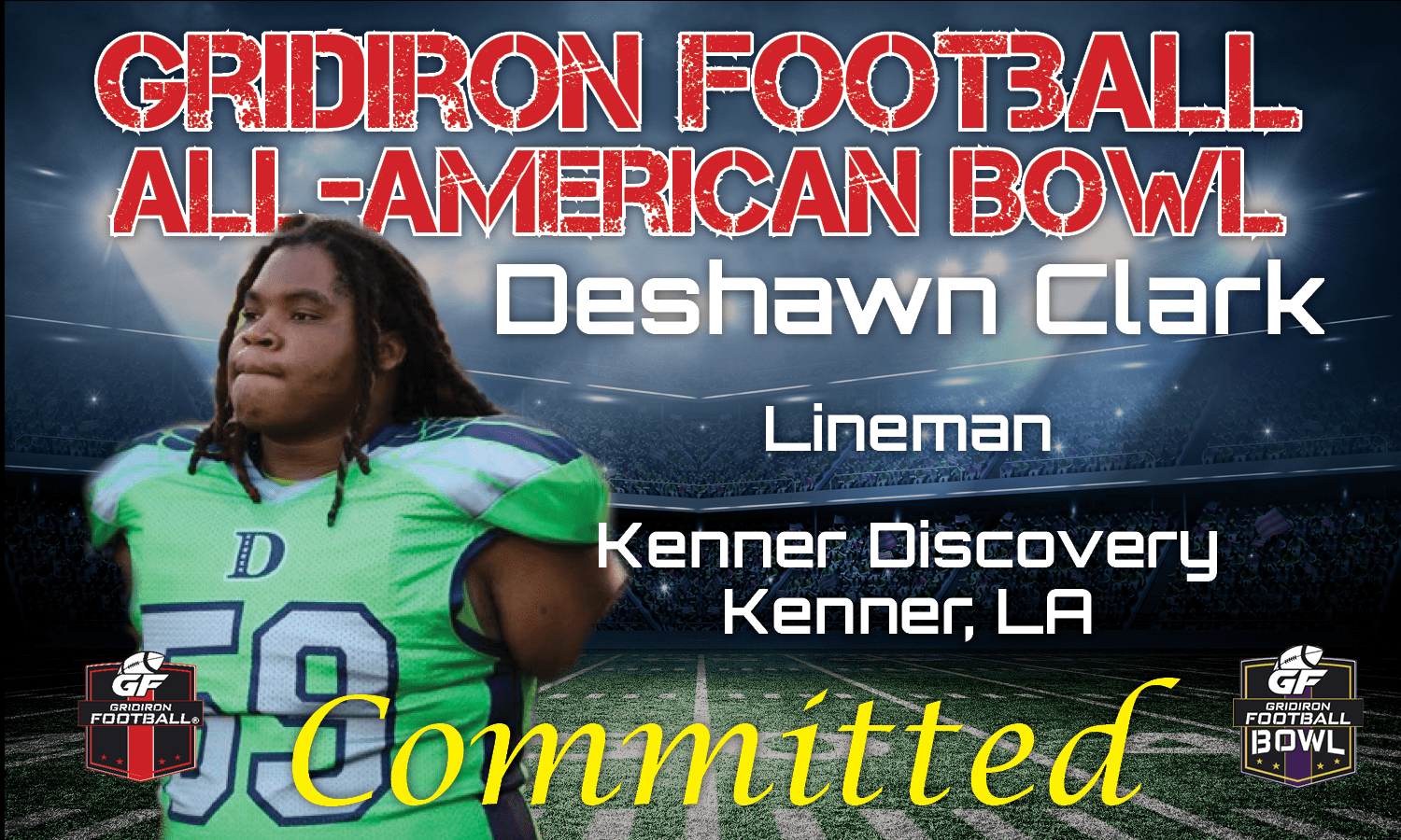 GF All-American Bowl Game Commit: Deshawn Clark