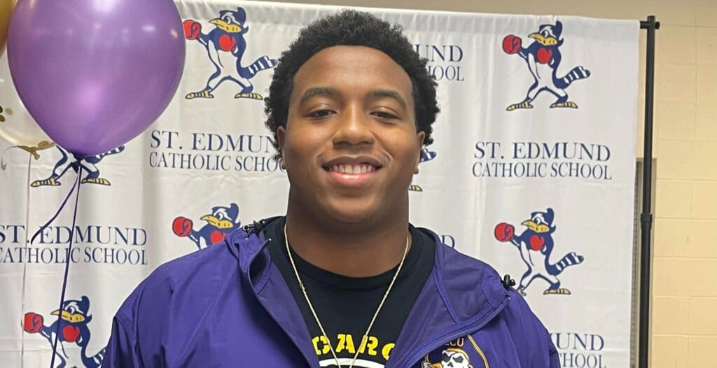 Kieran Davis Returns To St. Edmund and Signs With East Carolina