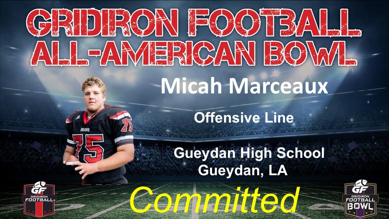 GF All-American Bowl Commit: Micah Marceaux