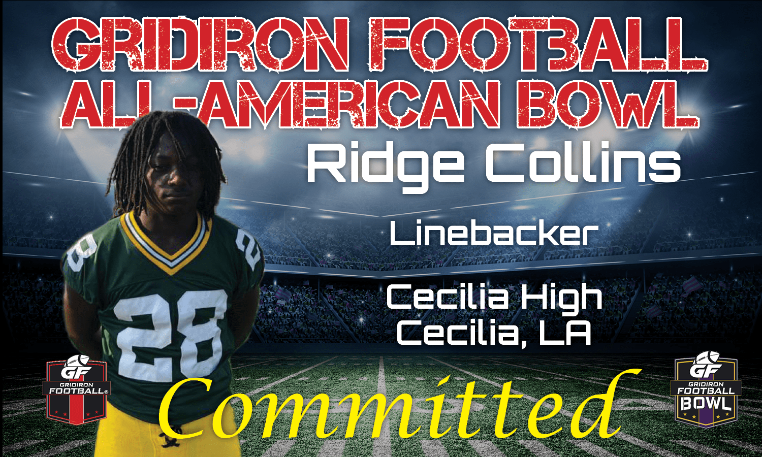 GF All-American Bowl Game Commit: Ridge Collins