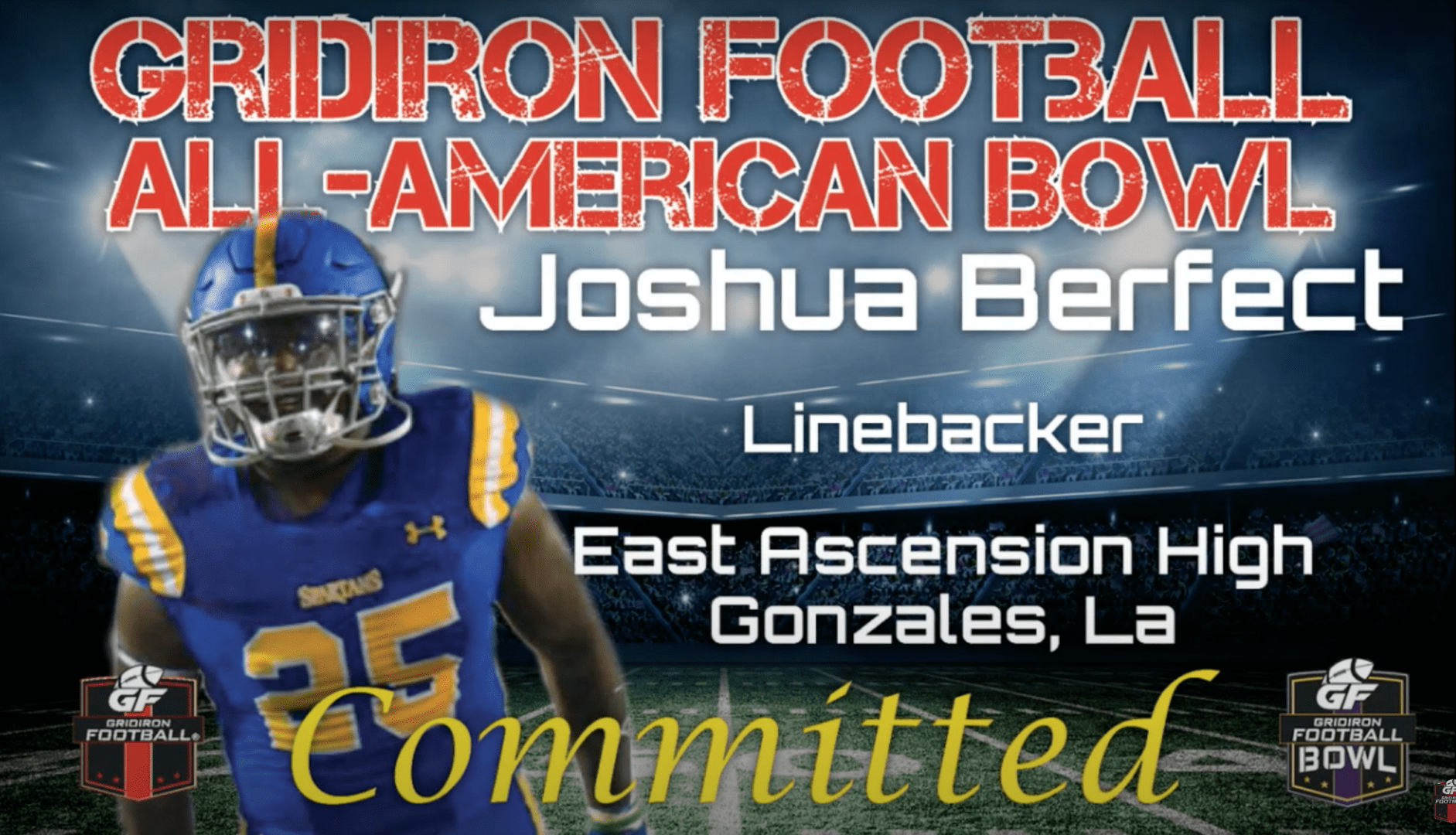 GF All-American Bowl Commit: Joshua Berfect