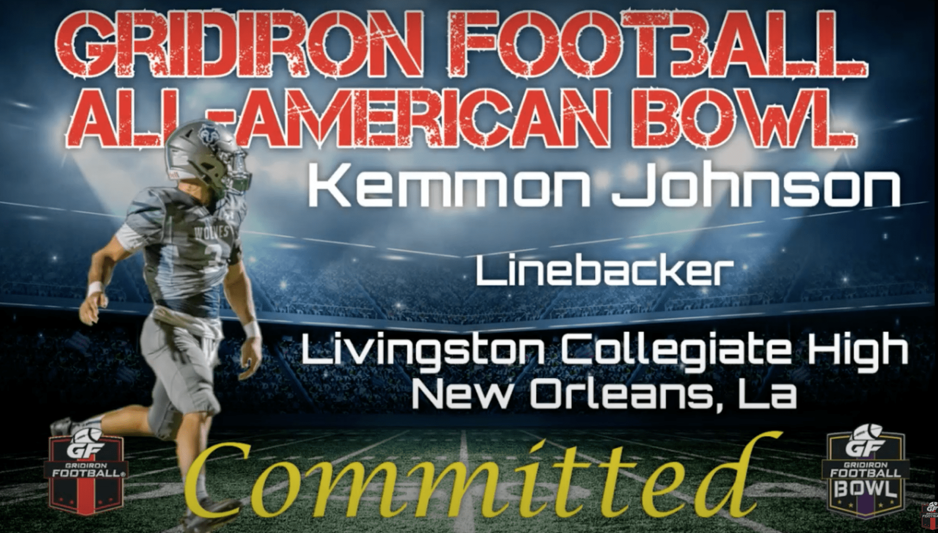 GF All-American Bowl Commit: Kemmon Johnson
