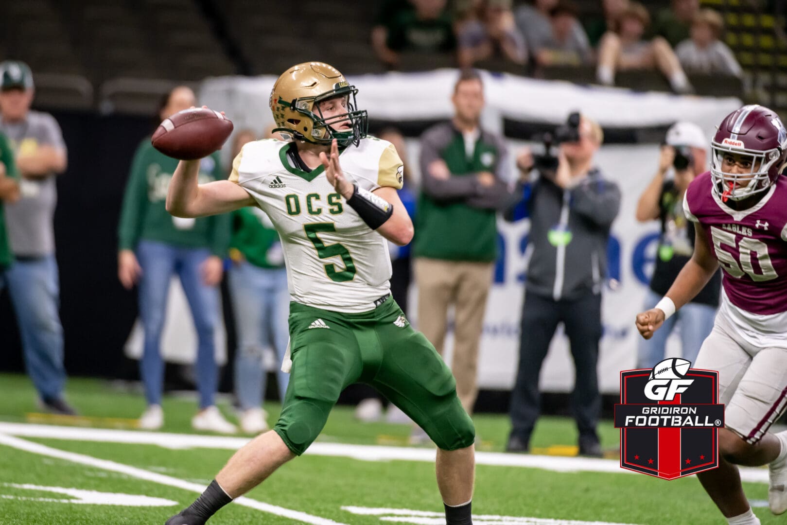 Ouachita Christian Soars Back To The Top in 28-14 Select Division IV State Championship Victory Over Vermilion Catholic