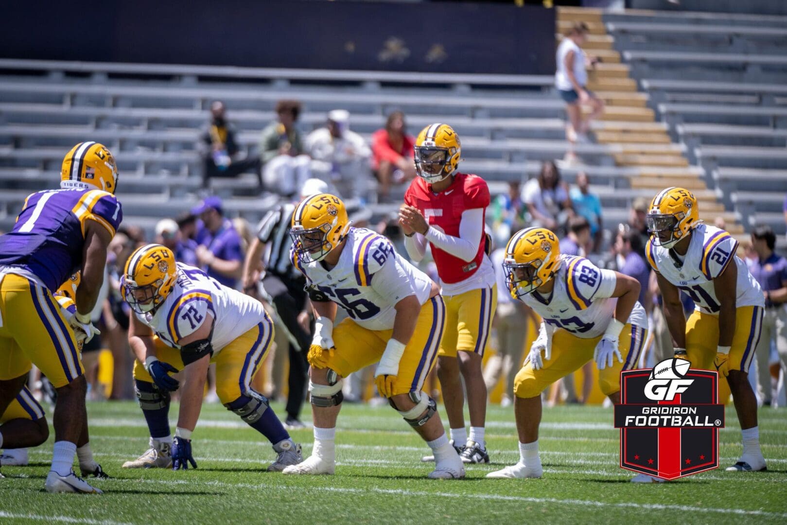 Big Plays Highlight LSU Spring Game As Offense Ties Defense 32-32