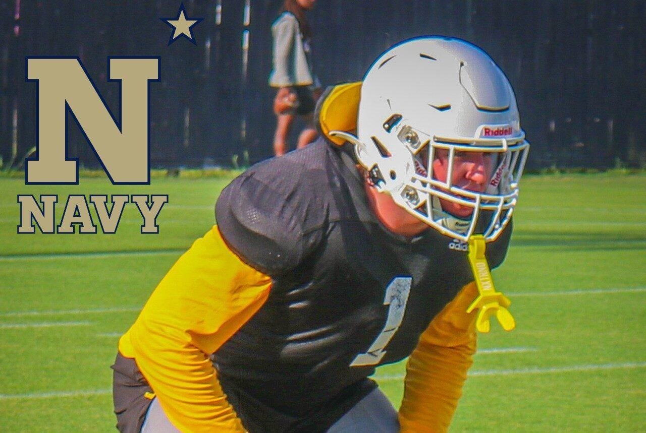 U-High Tackling Machine Harry Beacham Commits To Navy