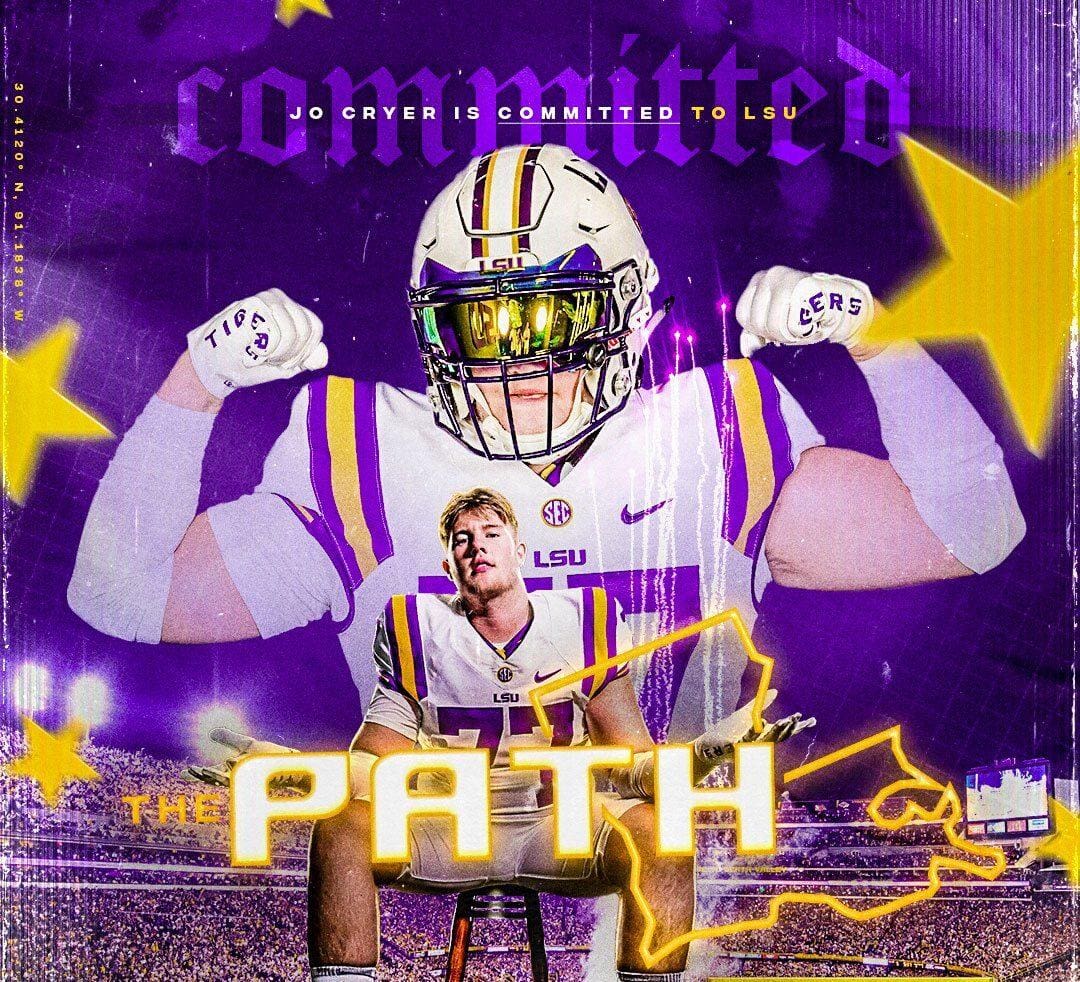 Natchitoches Central 3 Star OL Joseph Cryer Commits To LSU