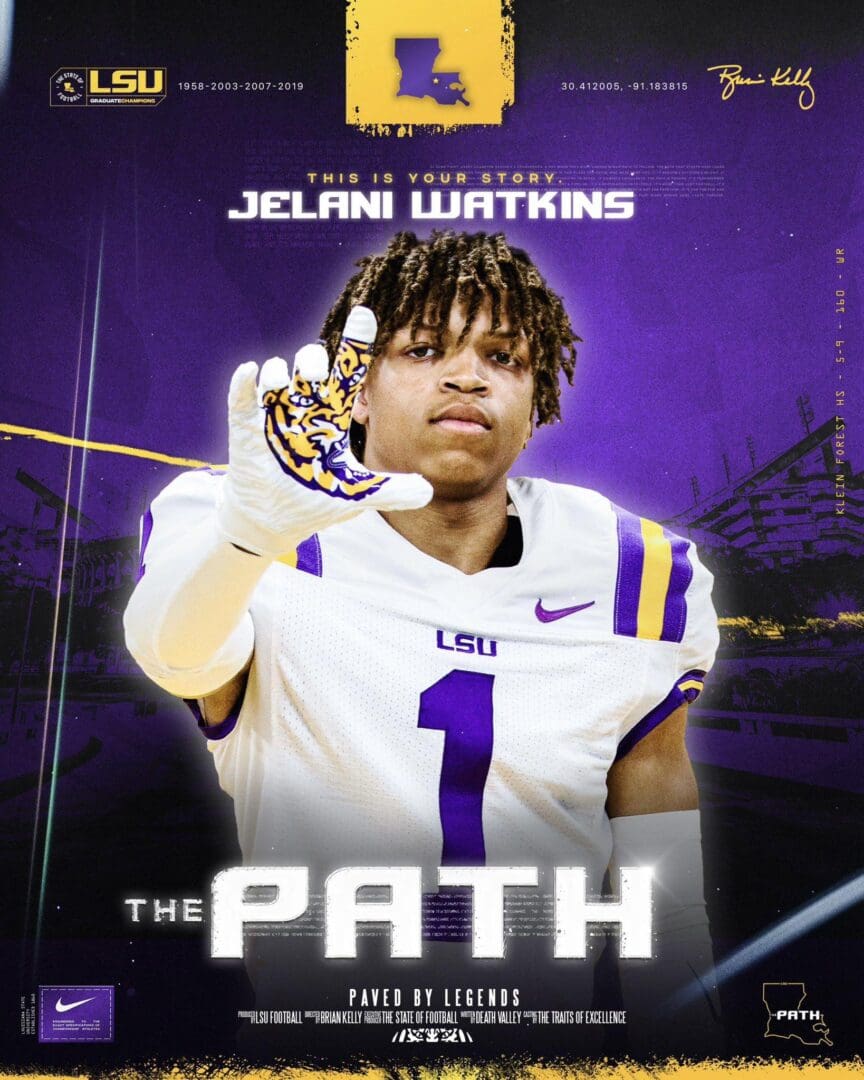 Klein Forest (TX) 2024 Four Star WR Jelani Watkins Commits To LSU