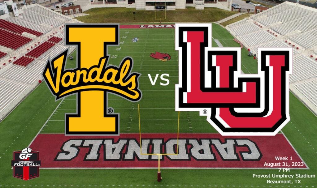 Week 1 Game Preview: Idaho @ Lamar