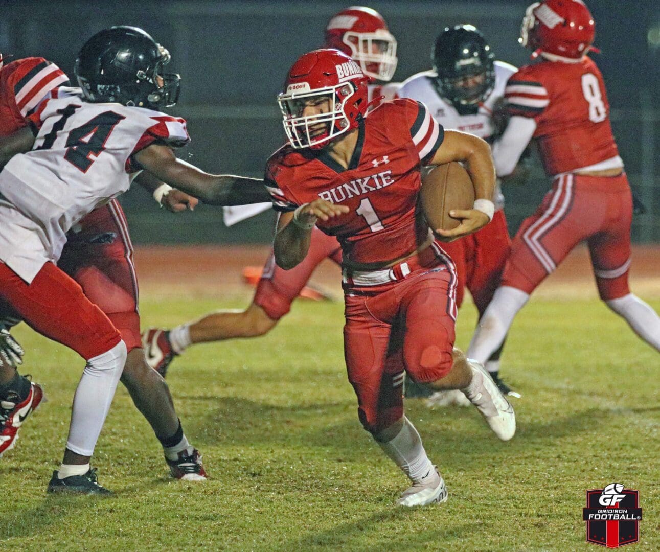 Bunkie Shuts Out Patterson 26-0