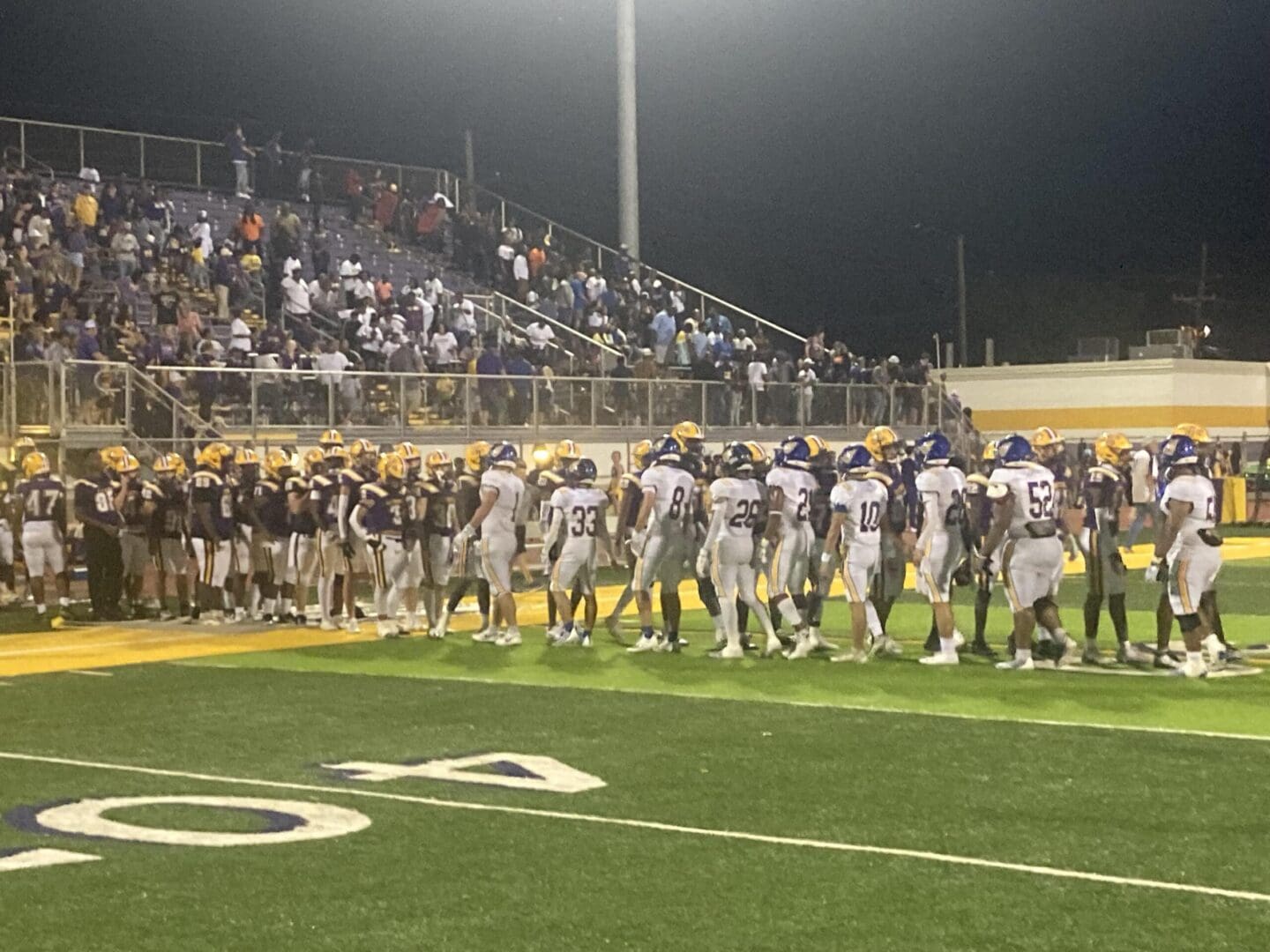 St. Charles Catholic Narrowly Escapes Lutcher with a 16-14, Last-Second Victory