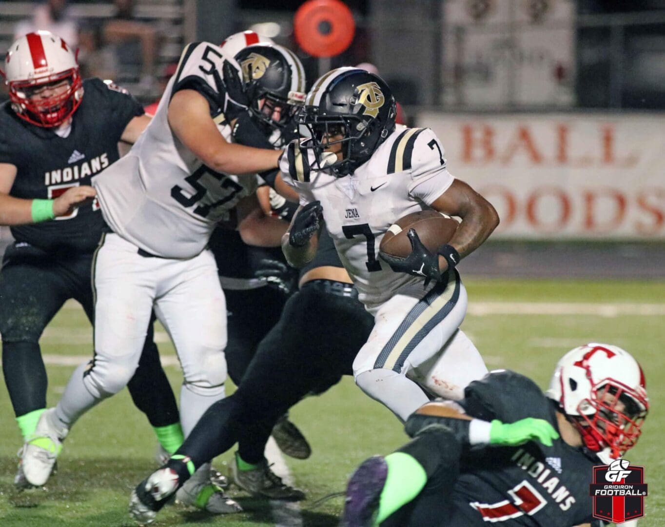 Jena Notches Impressive 28-6 Win Over Tioga in Battle of Cenla Undefeated Teams