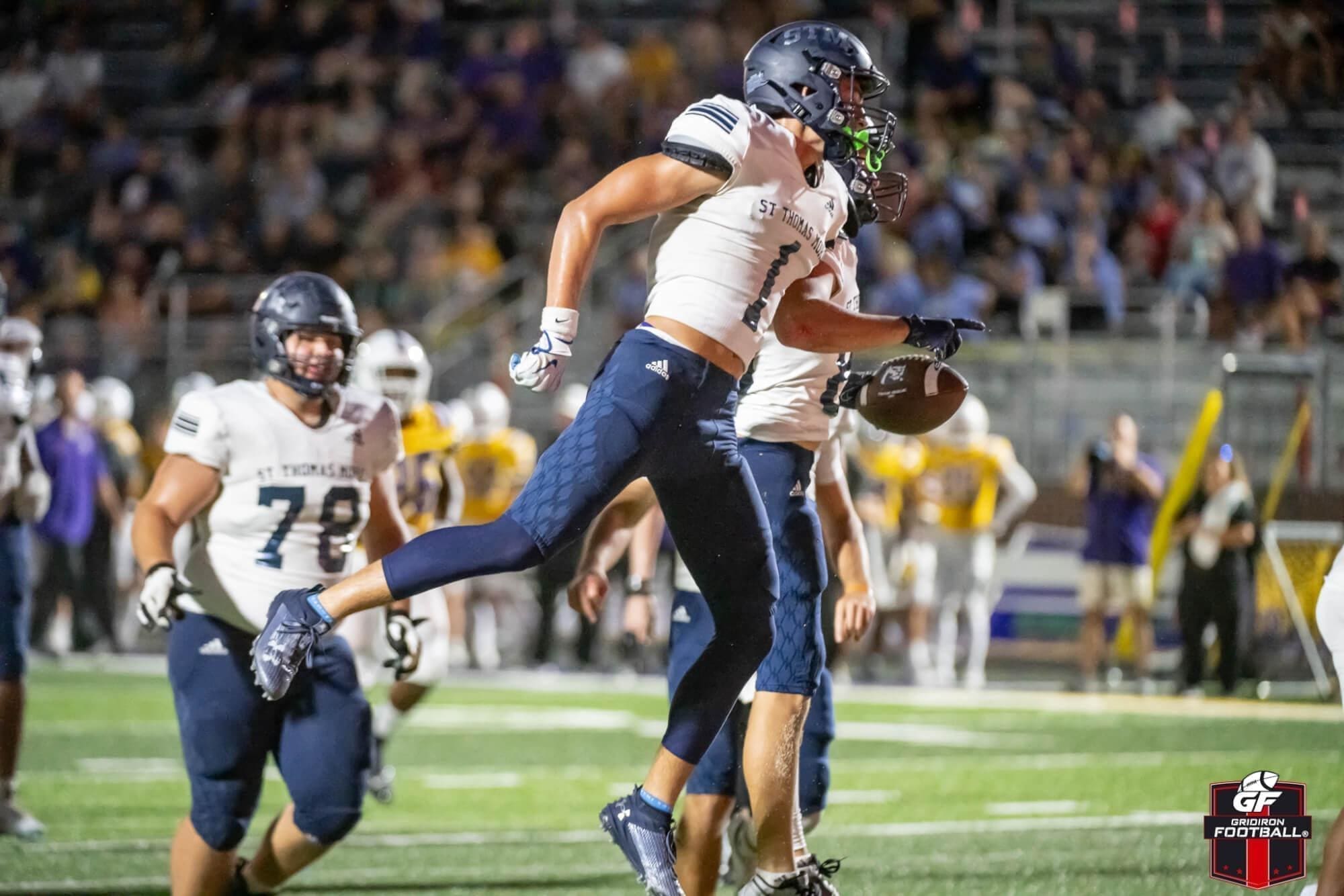 St. Thomas More Continues Undefeated Season After Decisive 35-3 Victory Over Denham Springs