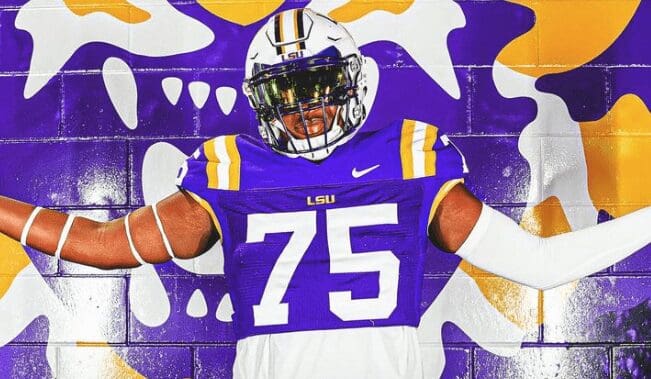5 Star 2024 OT Weston Davis Flips His Commitment To LSU