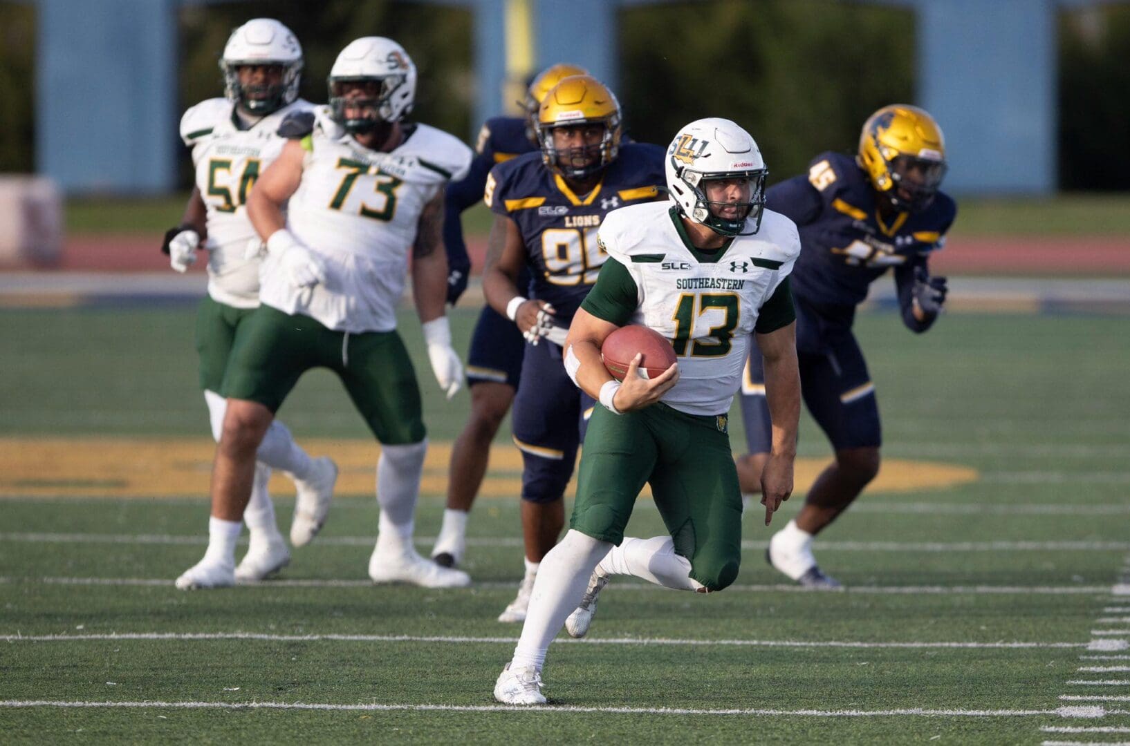 Southeastern Routs Texas A&M – Commerce 52-14, Extends Winning Streak to Three!