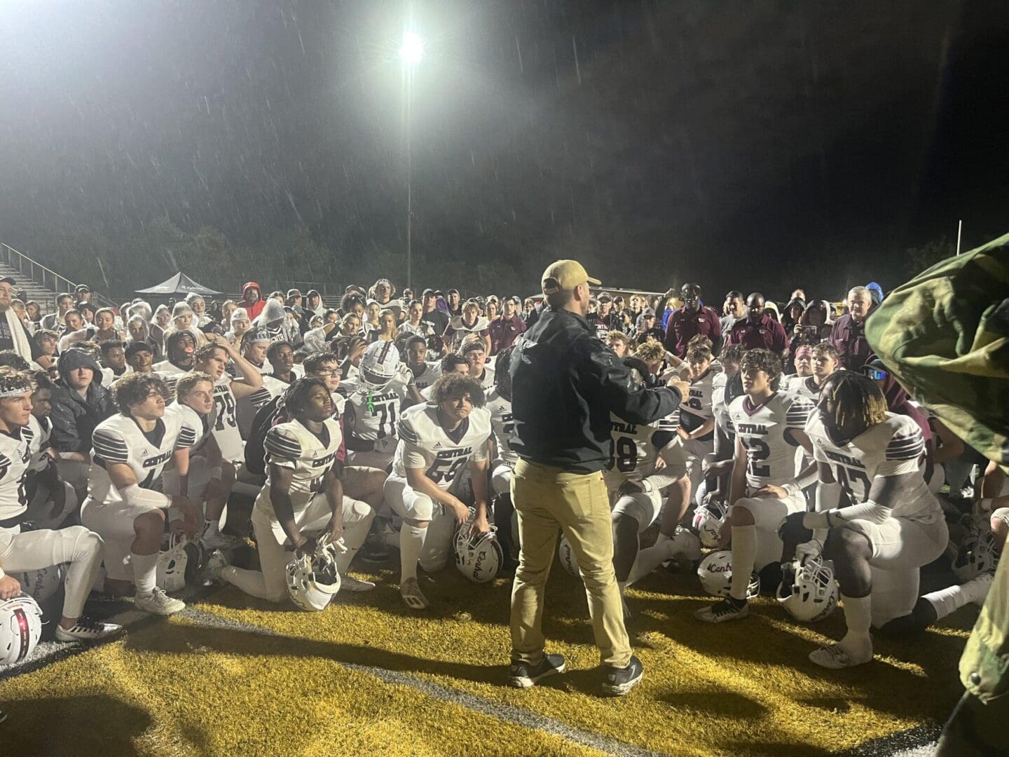 ‘Cats Run Wild: Central demolishes East St. John 43-15 for first playoff victory in three years