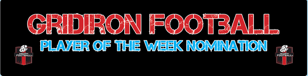 Vote For The 2024 Gridiron Football Player of Week 3!