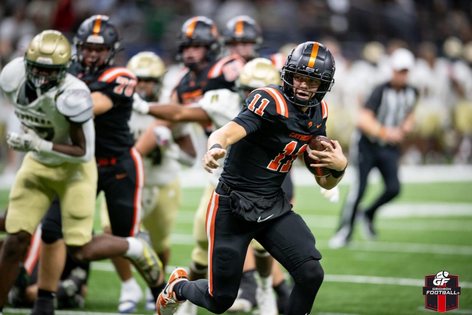 Catholic High’s Red Hot Offense Scorches Acadiana 55-31 to Win Division I Select State Championship