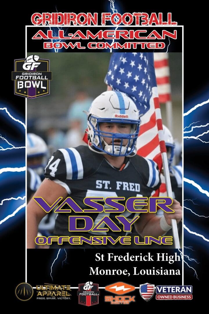 2023 Gridiron Football All-American Bowl Game Commit: OL Vasser Day, St. Frederick (Monroe, La.
