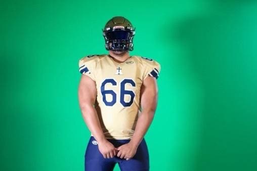 DITR : DE Jason Dowell Althoff Catholic High School (Belleville, Illinois)