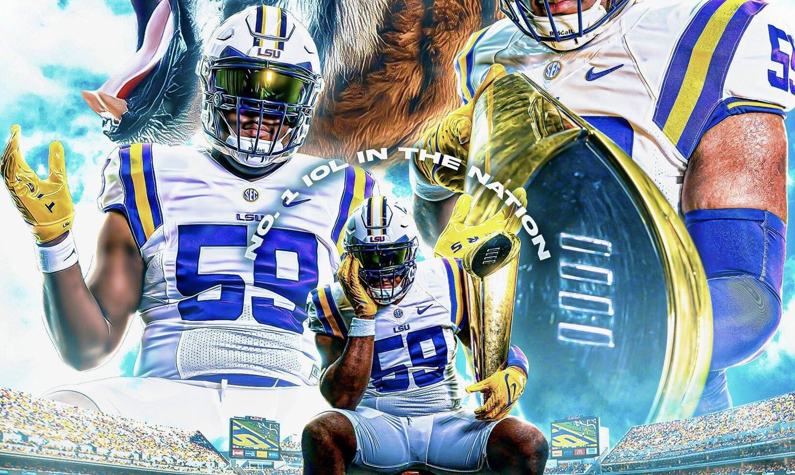 Laurel High School (MS) 2025 4 Star OL Tyler Miller Commits To LSU