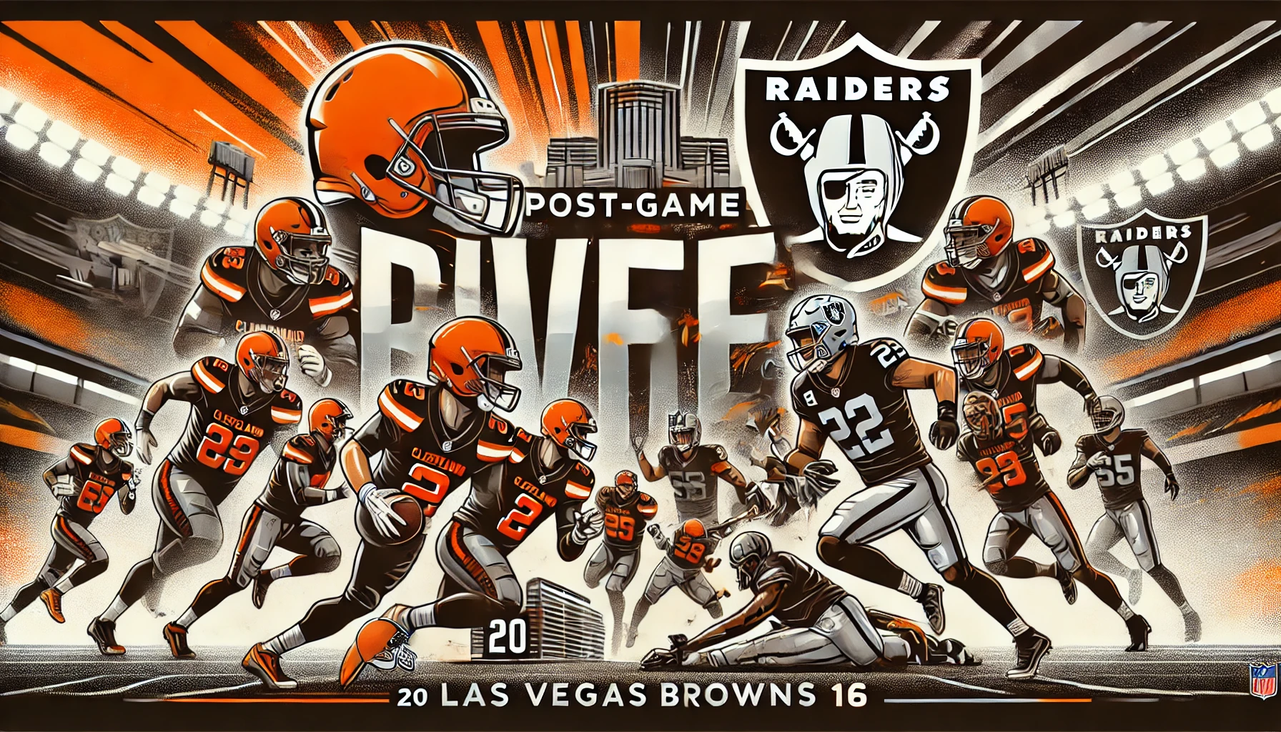 Raiders Prevail in Defensive Battle, Edge Browns 20-16