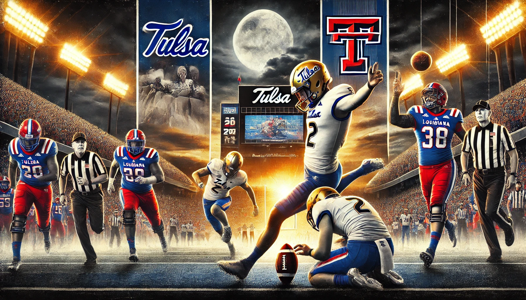 Tulsa Edges Louisiana Tech in Overtime Thriller