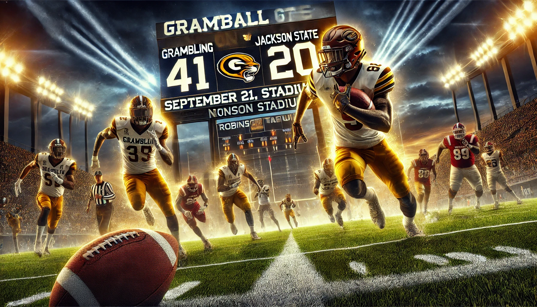 Grambling Dominates with Second-Half Surge to Overcome Jackson State 41-20
