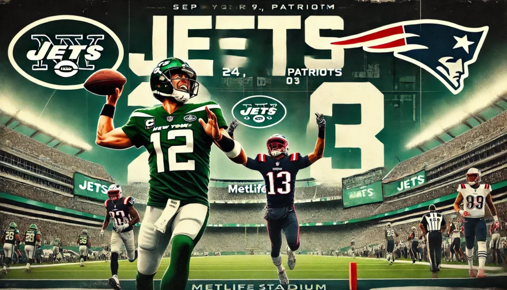 Jets Soar Over Patriots with Dominant 24-3 Victory