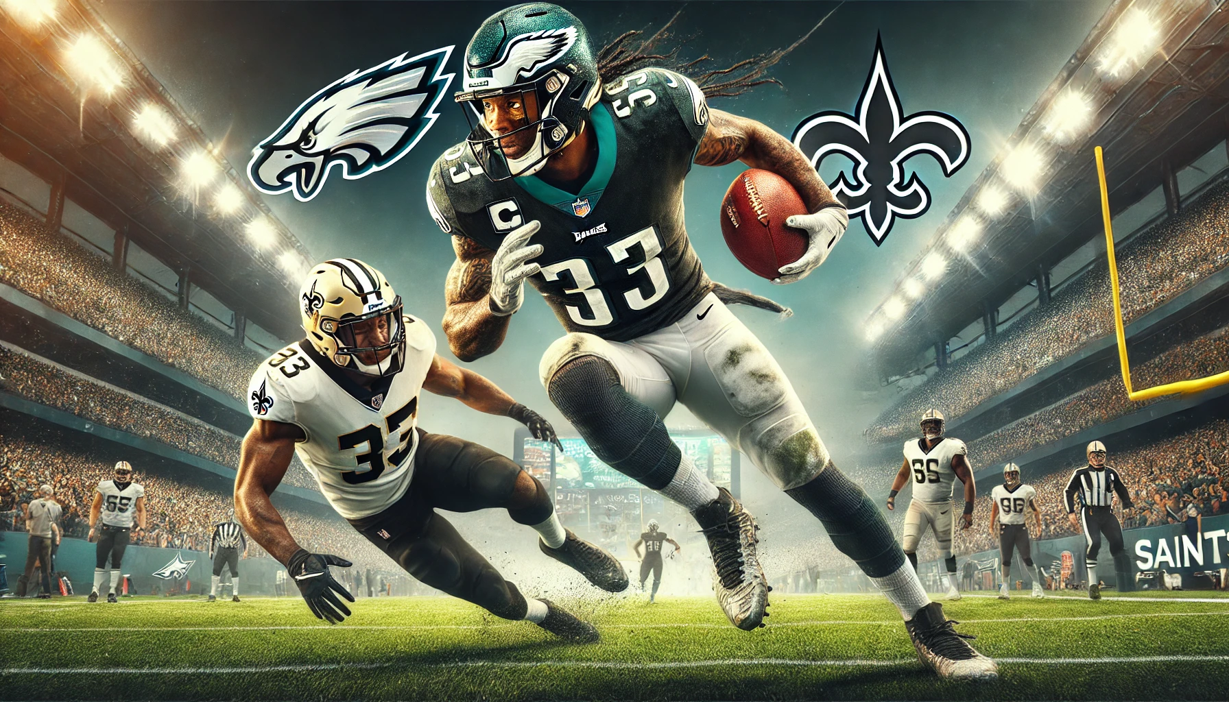 Clash of the Titans: Eagles vs. Saints – A High-Stakes Showdown
