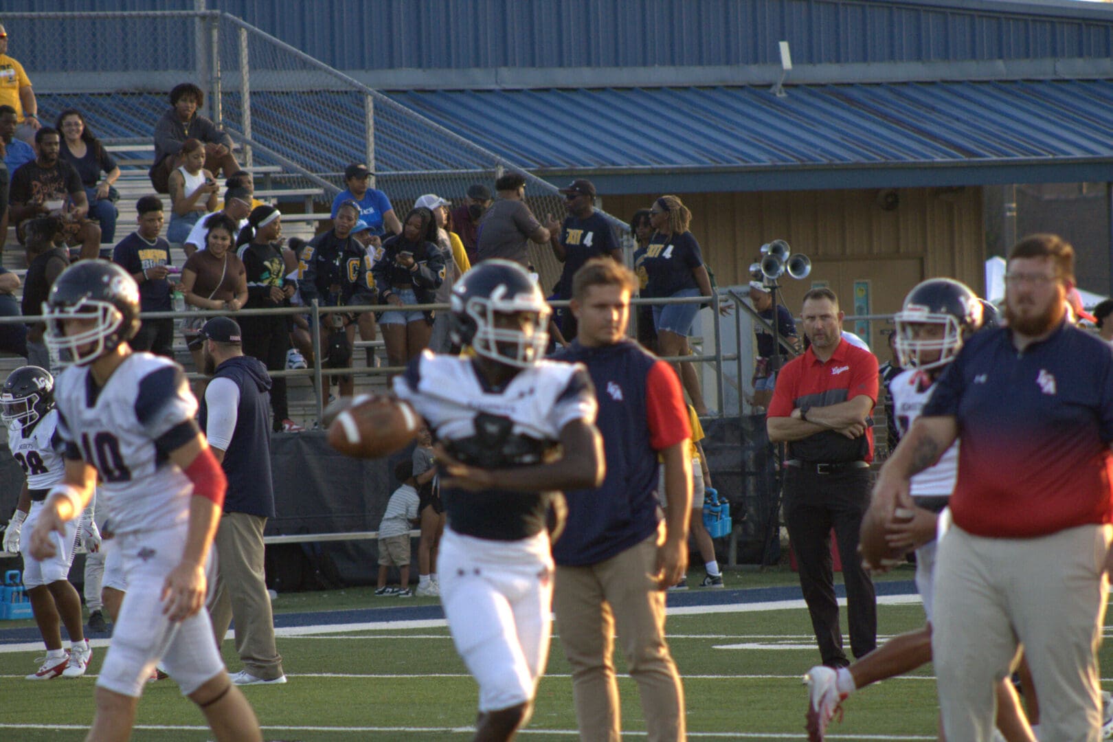 LCA Running Game Dominates as Knights Defeat Carencro Golden Bears 38-21