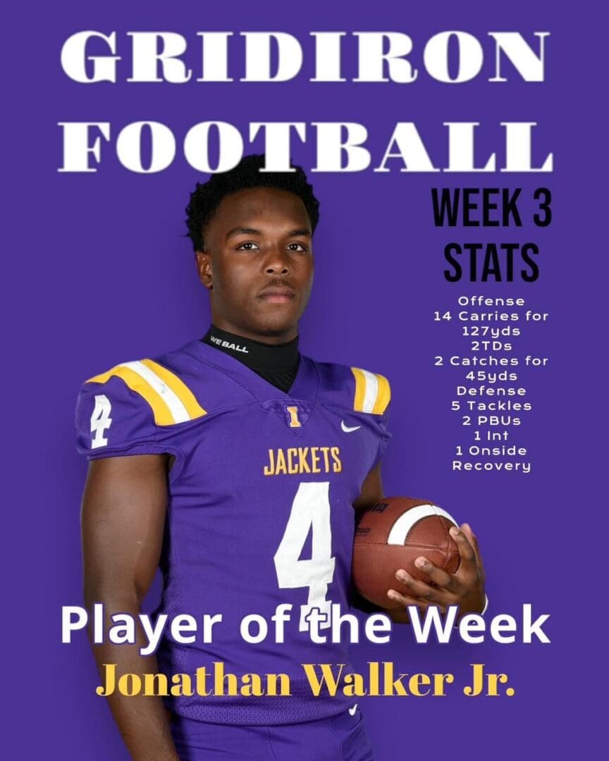 2024 GF Player of Week 3: Iowa High School (Iowa, LA) 2025 ATH Jonathan Walker Jr.