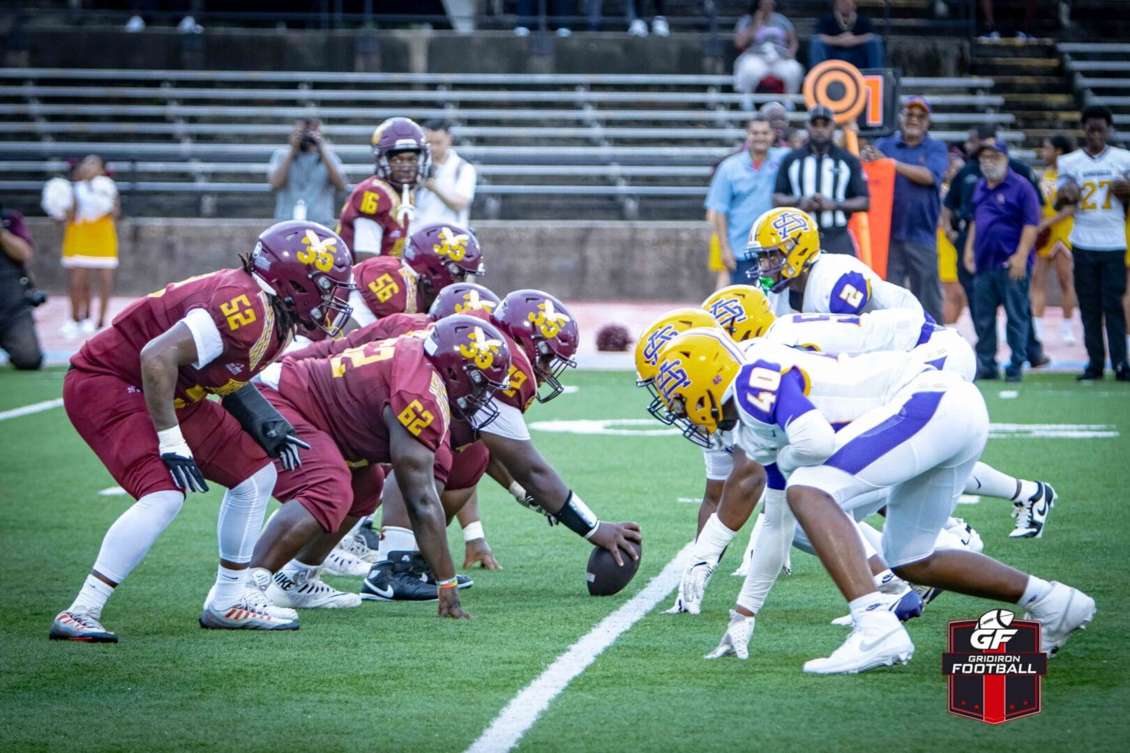 Purple Knights Are Too Much For McDonogh 35 In Season Opener