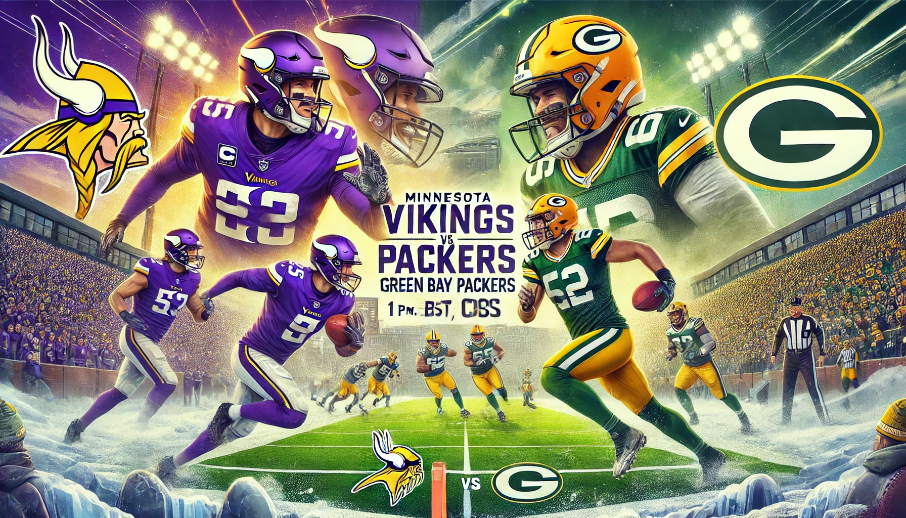 Vikings Aim for History in NFC North Showdown Against Packers