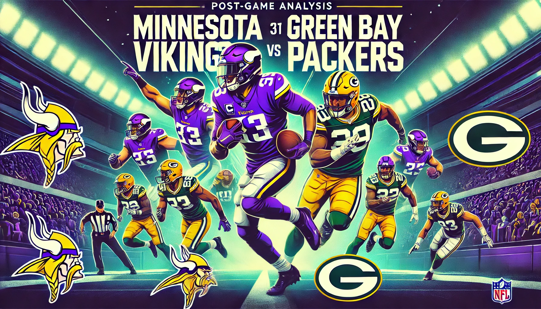 Vikings Survive Packers’ Comeback, Edge Out 31-29 in NFC North Battle