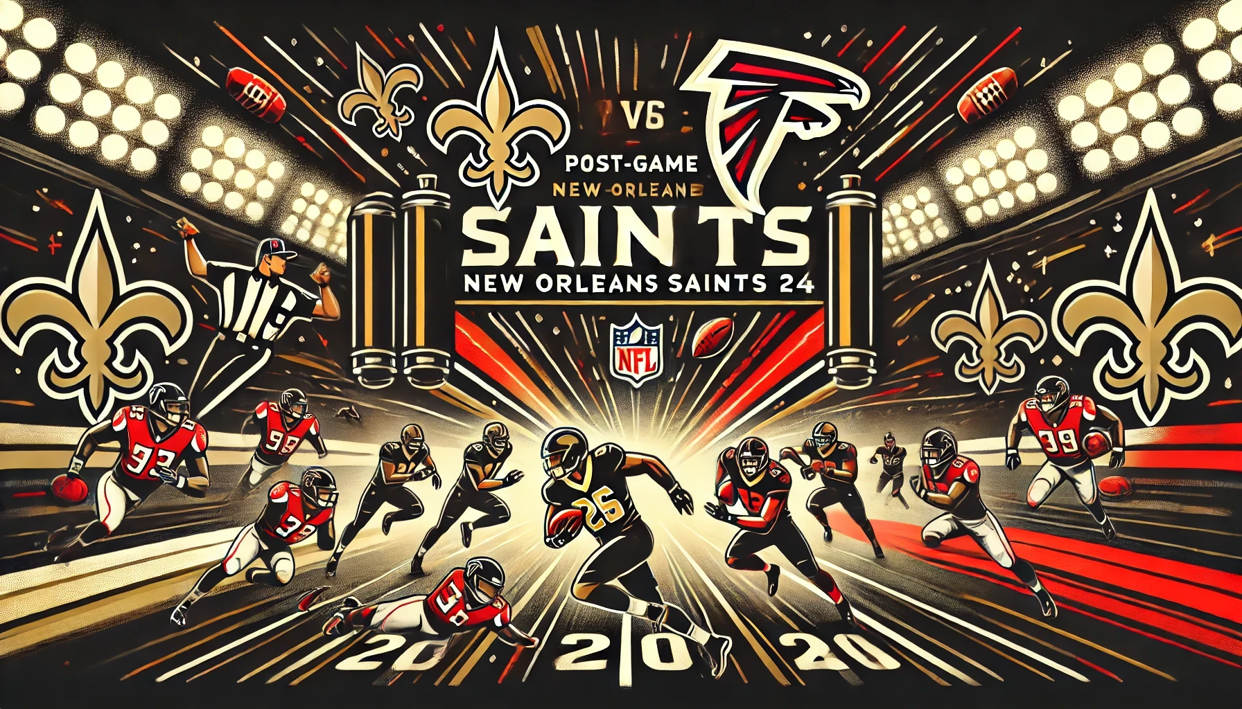 Falcons Edge Saints 26-24 in Last-Minute Thriller