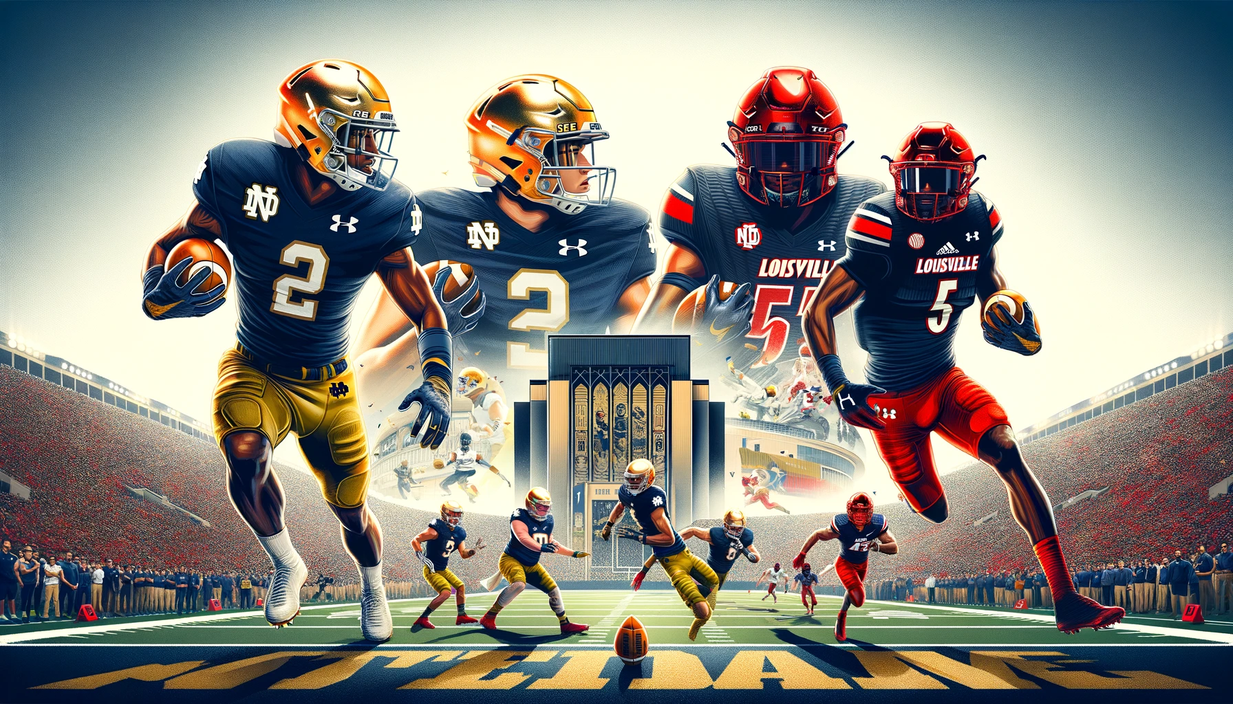 Notre Dame Prepares for Crucial Clash with Louisville in a Battle of Ranked Teams